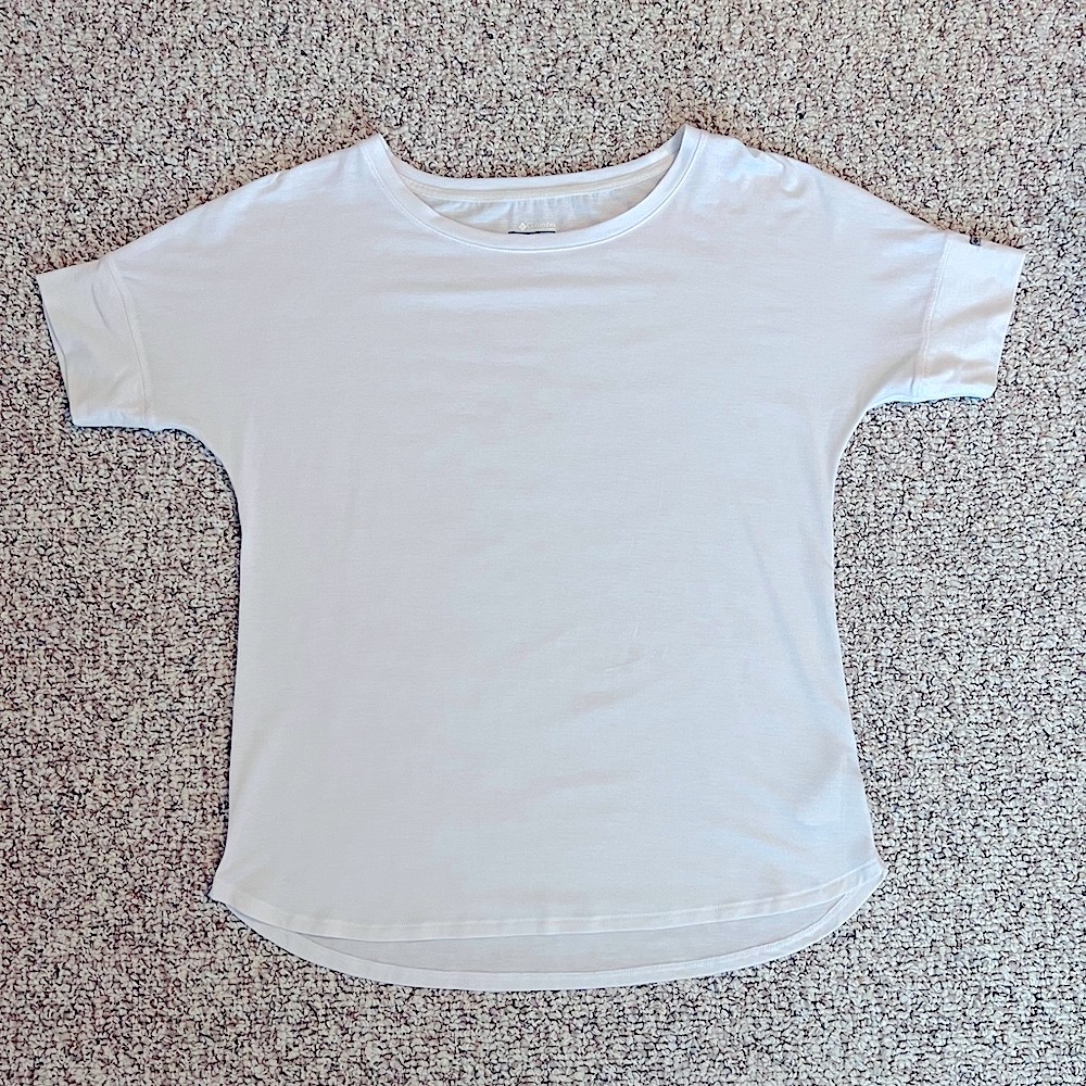 White Columbia Top Size Medium